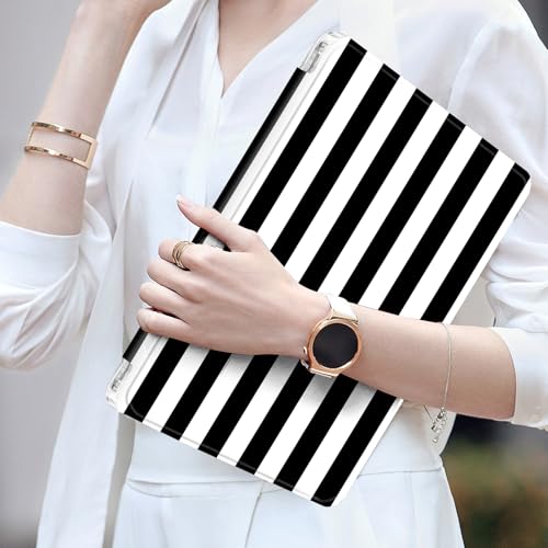 Coque pour iPad 11e génération et A16 2025 à rayures avec rotation 360 - 7