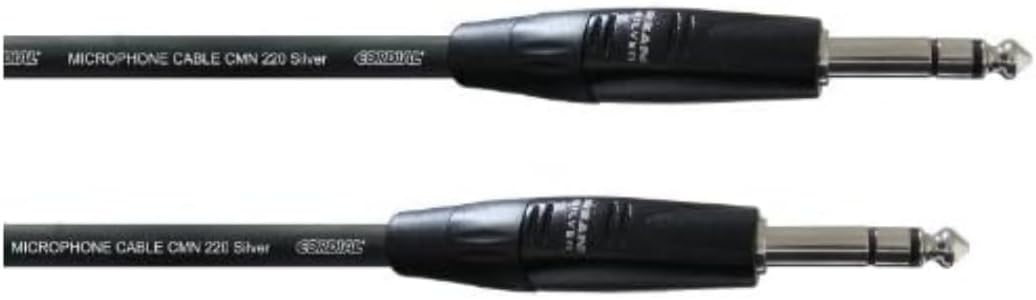 Cordial CIM 1.5 VV Symmetric Jack Connection Cable Jack 6.3 mm Stereo/Jack Stereo 6.3 mm/Length 1.5 m
