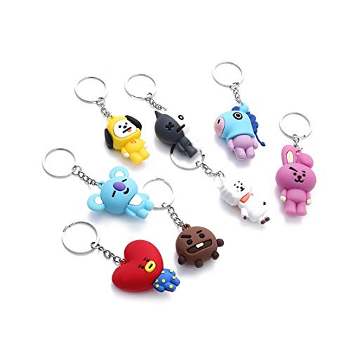 売り値価格 For Bts 防弾少年団 3d キーホルダー Pvc製 Bt 超かわいいキーチェーン ペンダント アニメ キャラクター 携帯 飾り 萌えグッズ おしゃれ かわいい プレゼント ギフト 通人偶 かばん バッグ 人気韓流グッズ 可愛い Tata None Branded 21
