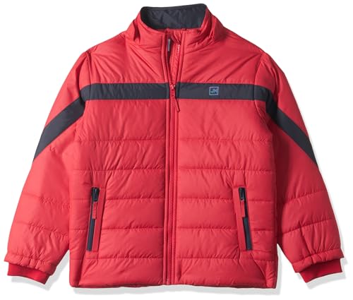 Image of Amazon Brand - Symbol Boys Boys Quilted Winter Jacket with Detachable Hood | Age 2-12 Years