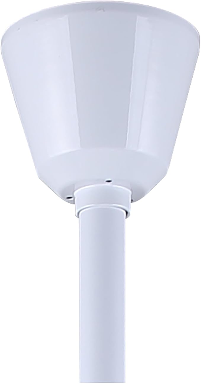 Ventilador industrial de techo Canarm CP56DW11N, 56 pulgadas, color blanco, montaje con varilla, alto rendimiento y resistente a la intemperie miniatura 4