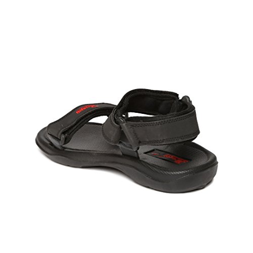 Image of Paragon Men's Black Sandals & Floaters-6 UK /India (39 /40 EU) (EV3305G)