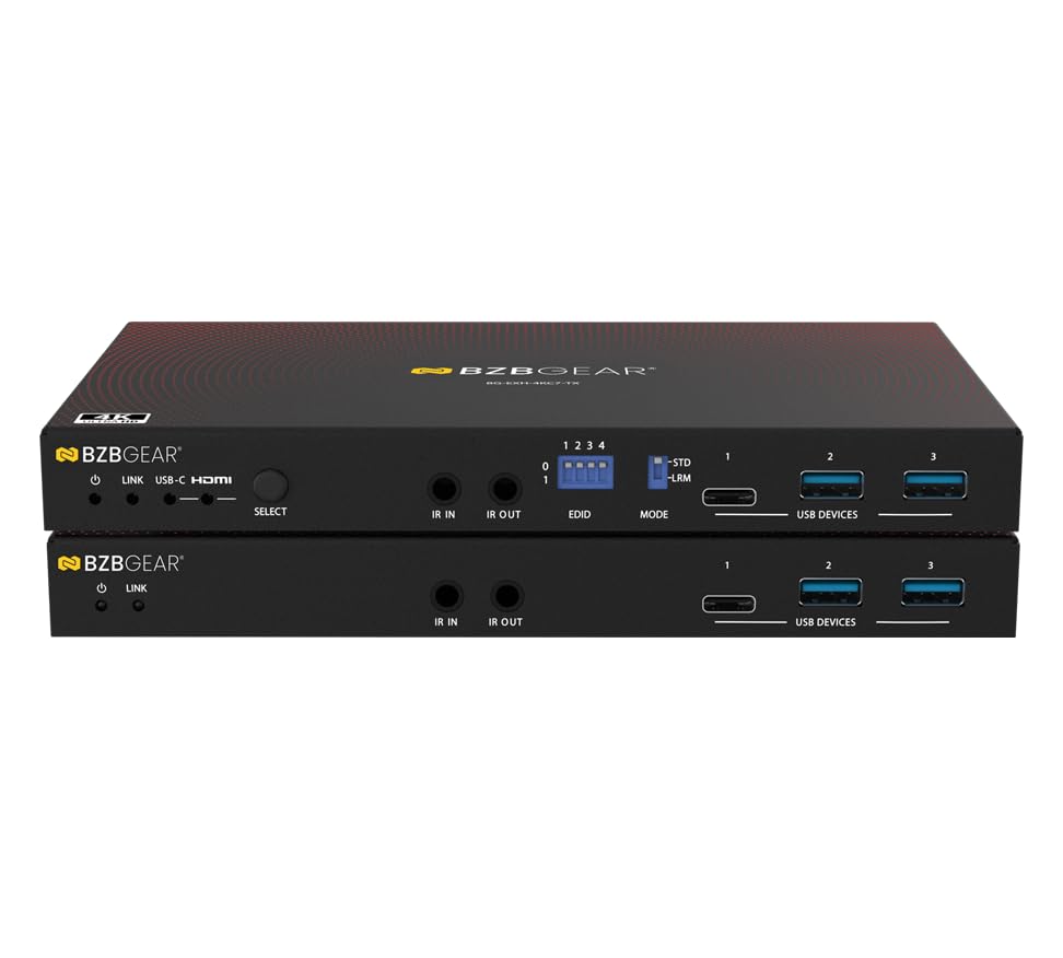 4K UHD HDMI/USB-C KVM 3.0 Extender/Switcher with USB 3.0/Ethernet/RS-232/POE-image-12