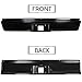 ECOTRIC Rear Steel Roll Pan Bumper License Plate LED Light Compatible with 1999-2007 Chevy Silverado & GMC Sierra 1500 2500 3500 Pickup Trucks