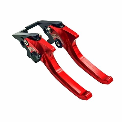 Byskjz Red Motorcycle Brake Clutch For Suzuki For Gsf650 For Bandit 2005-2006 Motorcycle Accessories 2005 2006 Cnc Parking Handle Clutch Brake Lever(Red)