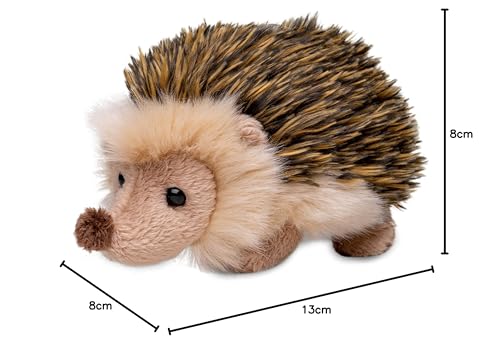Uni-Toys - Igel - 13 cm (Länge) - Plüsch-Igel - Plüschtier, Kuscheltier
