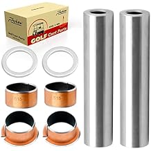 Roykaw King pin Spindle Bushing Kit Compatible with EZGO RXV 2008-up Gas/Electric Golf Cart, Replaces OEM# 601707, 614034, 601915, 601916, 601920, 632925, 632926