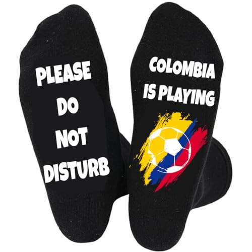 Colombia Soccer Socks – Colombian Flag Gifts for Men & Women