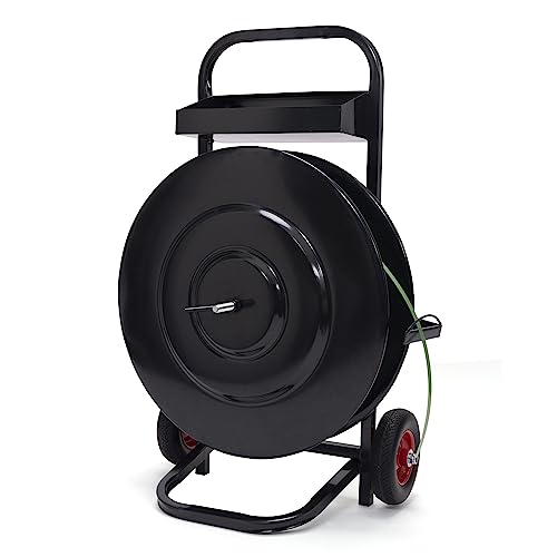 Gresdent Strapping Deluxe Steel/Plastic Heavy Duty Strapping Dispenser for Poly and Steel Strapping