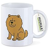 Tazza preferita colorata: questa Chow chow Le tazze in ceramica aggiungono colore alla vita di tutti i giorni o all'ufficio e rappresentano un regalo delizioso.