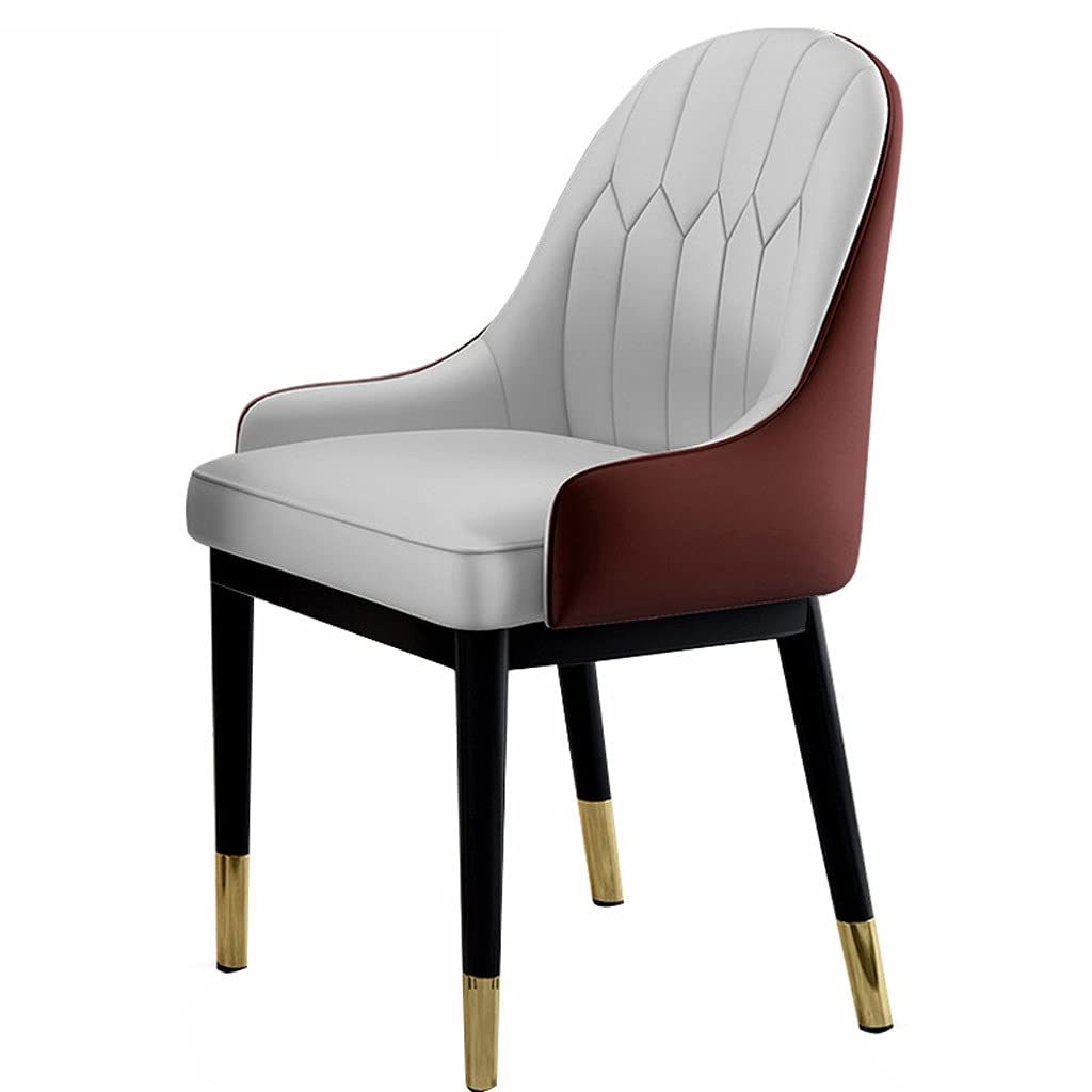 Chaises de salle à manger confortables en cuir PU lavable