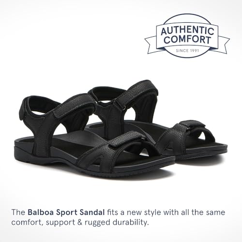 Balboa Sport Sandal | Walking Sandals Women | Water Resistant Leather Sandals | Three Points of Adjustability2