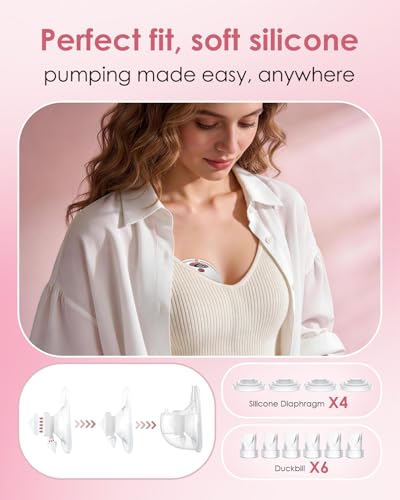 Repuestos para extractor Momcozy M5, 4 diafragmas y 6 válvulas miniatura 3