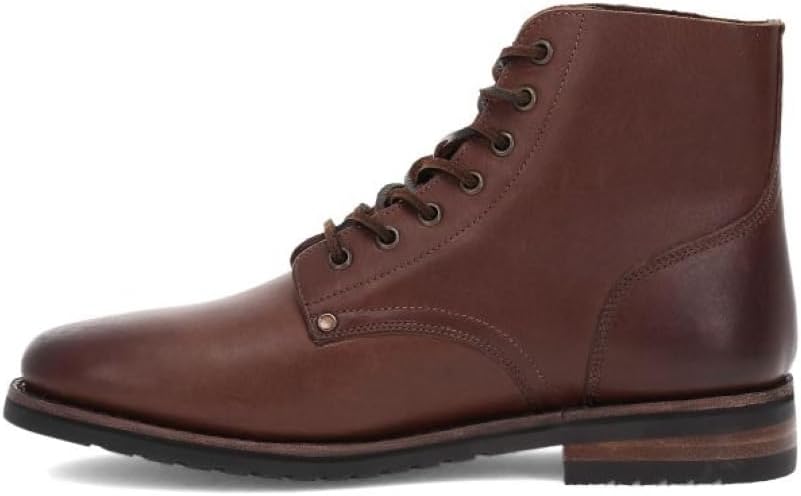 Frye Barrett Lace Up Boot for Men Vintage Leather Classic Round Toe Casual Work Dress Footwear