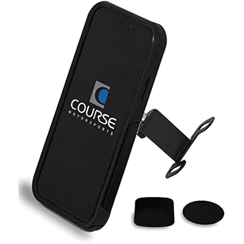 Course Motorsports DirectFit Phone Mount for Ford Mustang, Mustang GT, SVT Cobra, SVT Cobra R, Mach 1 (1994-2004) Compatible with All Phones - Magnetic Head Cover