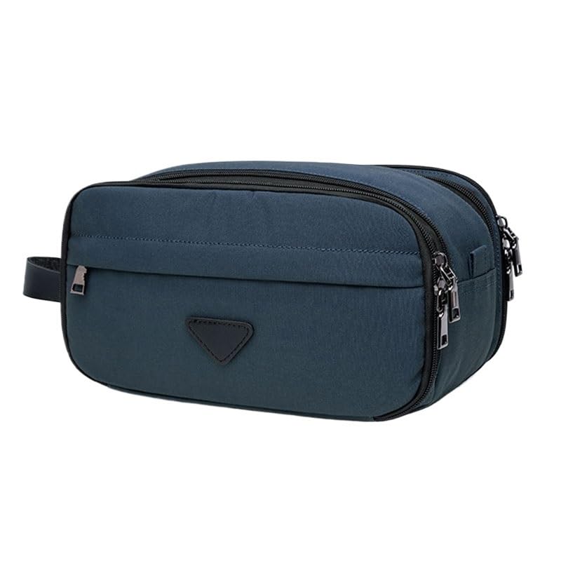 Neceser Viaje Neceser de Viaje Negocios for Hombre, Bolso Impermeable, Kit Afeitado for baño, Bolsa Maquillaje, cosméticos for Mujer(Blue)