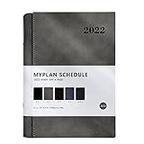 PLANIFICADOR DIARIO CLÁSICO 2022. Una página al día. Páginas diarias regladas: horario por horas, fechas resaltadas, espacio para notas con líneas anchas. Maravilloso libro de horarios, hace que tu vida y tu trabajo sean más eficientes.