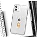 Dparks DS19826i12P iPhone 12 Case, 12 Pro, Clear Case, Cats, Animals, Soft, Adhesion Prevention, TPU Qi Charging, Wireless Charging, iPhone 12 Pro Cover, Soft Clear Case, Cat
