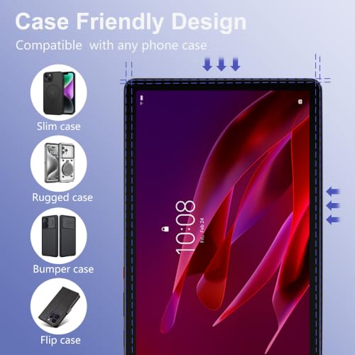 Image of for ThinkTab X11 Tablet Screen Protector,9H Hardness, Anti-Scratch, Tempered Glass flim, Case Friendly, Anti-Fingerprint,Anti-Scratch,(2 PACK)