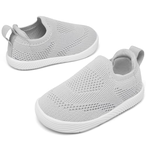 Image of MORENDL Baby Toddler Walking Socks Non-Slip Breathable Unisex Casual Sneakers
