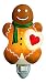 Ibis & Orchid Gingerbread Boy Night Light #50189