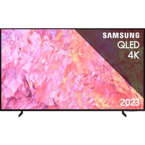 Samsung QLED 4K Q60C 75 Zoll Fernseher, Quantum-Dot-Technologie, Quantum HDR, AirSlim Design, Smart TV (Model 2023, 75Q60C)