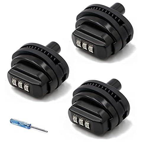 RioRand Trigger Lock 3 Digit Combination Gun Lock Compatible with Pistols Handgun Rifles Bb Gun Shotguns (3PCS) Cover