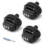 RioRand Trigger Lock 3 Digit Combination Gun Lock Compatible with Pistols Handgun Rifles Bb Gun Shotguns (3PCS)