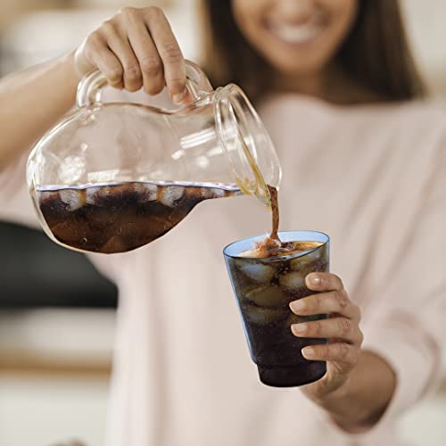 Jogo 10 Copos 300ml, Copo Plástico Reutilizável, Resistente à Quebra, Para Suco, Água, Refrigerante,