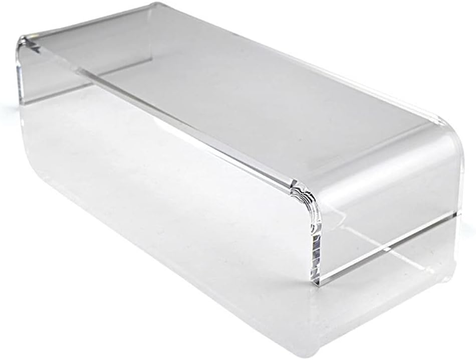 Acrylic Universal Computer Monitor Riser Stand for Home Office Business Desk Gamers Multi Media Platform