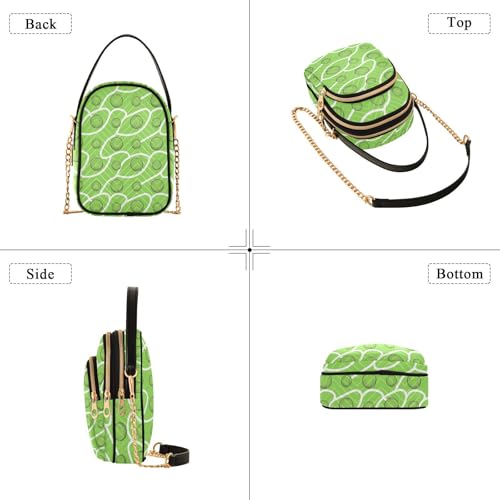 Image of MCHIVER Golf Crossbody Bag for Women Cell Phone Purse Wallet with Removable Chain Shoulder Handbag