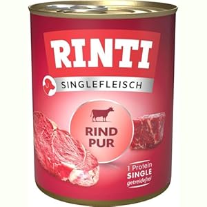 Rinti Singlefleisch Rind Pur 6 x 800g