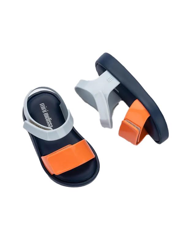 mini melissa Jump Sandals for Babies & Toddlers - Papete Jelly Sandal w/Velcro Fastener, Comfy Sandals for Toddler Girls4