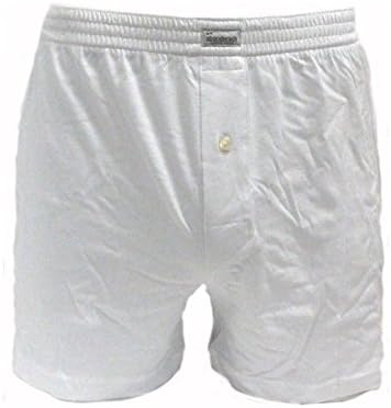 Abanderado - Men's Boxer Briefs ABANDERADO 100% Cotton White Open Fly Underwear - BLANCO, 60/2X