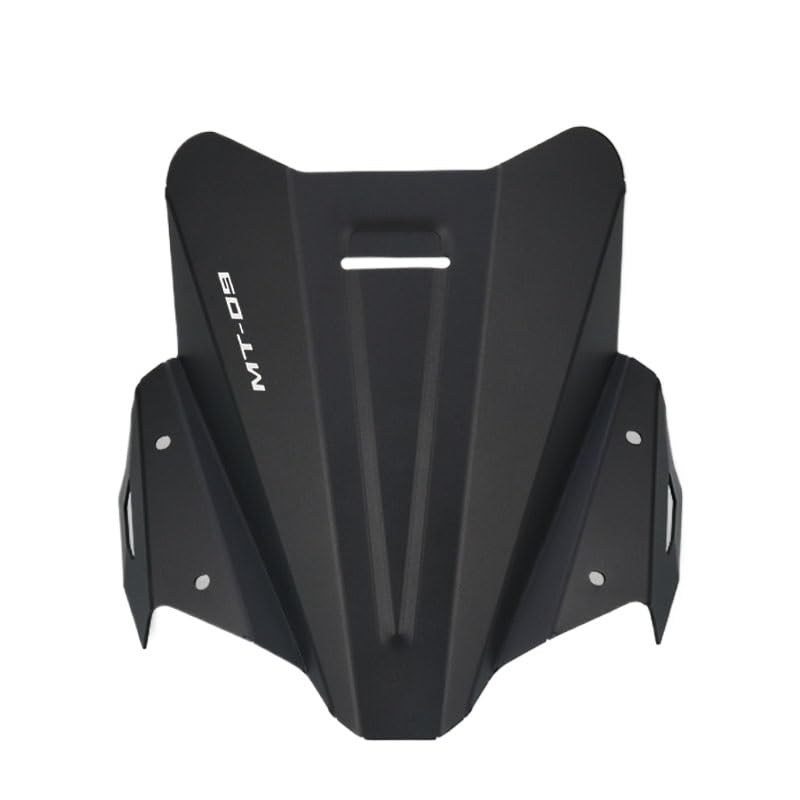 YBRAVOMotorcycle Windscreen Motorcycle Accessories Windshield Windscreen Wind Shield Deflector for YAM&AHA MT09 MT-09 MT 09 MT09 2021 2022 2023, LOGO MT-09