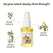 Badger Argan Face Oil, Organic Facial Moisturizer for All Skin Types, Deep Nourishment, Quick Absorption, Moisturizing Facial Oil, 1 fl oz Glass Bottle