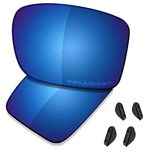 Image of SAUCER Premium Replacement Lenses & Nosepads for Oakley Double Edge OO9380-66mm Sunglasses