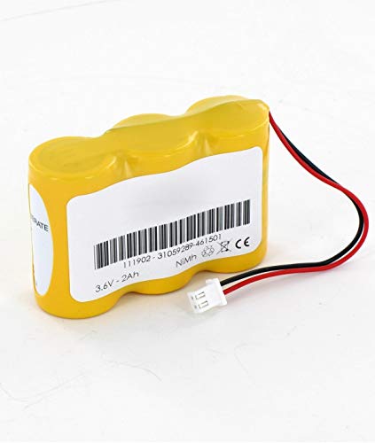 Batterie 3.6V 2Ah NiMh haute tolérance de charge pour URA 111902 Sati 118228