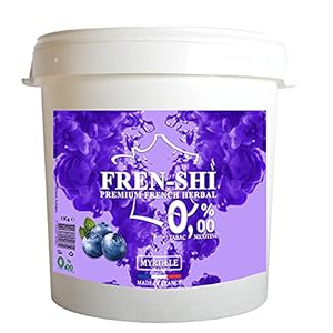 Shisha-smaak zonder tabak, blauwe bessen, 1 kg