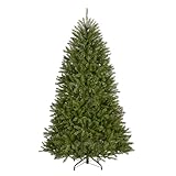 National Tree Company 7 ft Unlit Dunhill Fir Full Artificial Christmas Tree, 2,144...