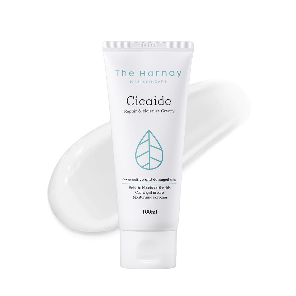 Cicaide Cream 3.53oz | Daily Face Moisturizer with Cica & Ceramide NP | Deep Hydrating Korean Face Cream for Soothing & Moisture | Hydrating Base Prep | K Beauty Skincare