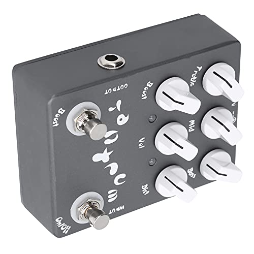 Pédale de distorsion pour guitare, CP‑15 DC9V Pédale d'effet de distorsion pour guitare portable avec indicateur LED pour guitare électrique pour guitare acoustique Cover