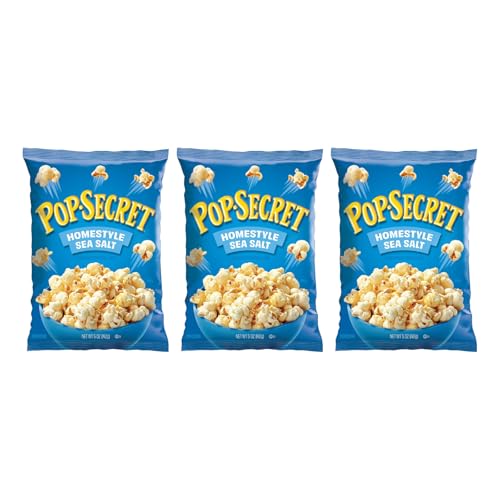 Pop Secret Homestyle Sea Salt Ready To Eat Popcorn, 5oz
