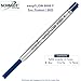 Imprinted Schmidt easyFLOW9000 Ballpoint Refill- Blue Ink, Fine Tip 0.8mm - Pack of 12