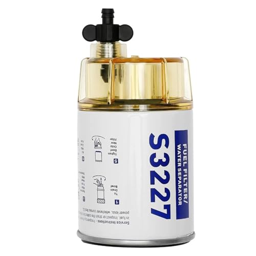 Separador de agua S3227 para lanchas rápidas y yates con filtro de combustible 320R