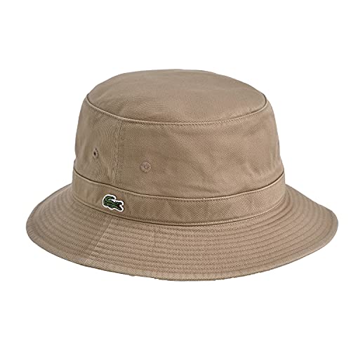 [ラコステ] サファリハットL3981 (帽子)メンズ レディース サファリハット 定番 シンプル 春夏 秋冬 アウトドア 山登り 夏フェス トレッキング ワンサイズ(58.5cm) ベージュ