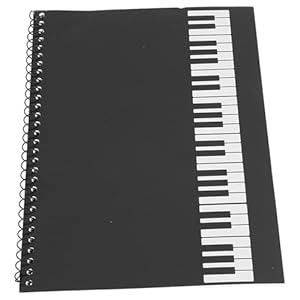 Maonativey Fortepianowy Notatnik Muzyczny 50 Stron