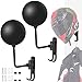 Jeebel Support de Casque Moto, Porte de Casque Mural de Rotation 180° Affichage avec Double Crochet Suspension pour Rangement Exposition Décorative de Casques de Moto Vélo Baseball