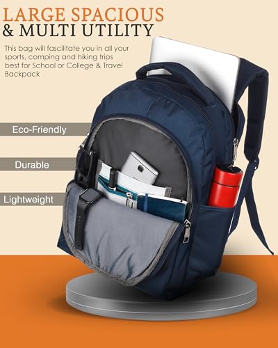 Image of Dhariwal Backpack for Men & Women | Office, Travel, School, College & Running Staff bag | 33L BP -241