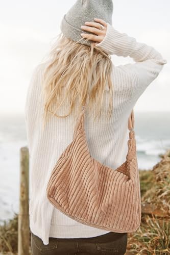 Tilda – Corduroy draagtas met koorddetail – ByEsmee